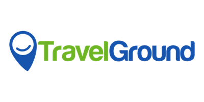 TravelGround logo, the platform where you can book your stay at the Anchored Inn